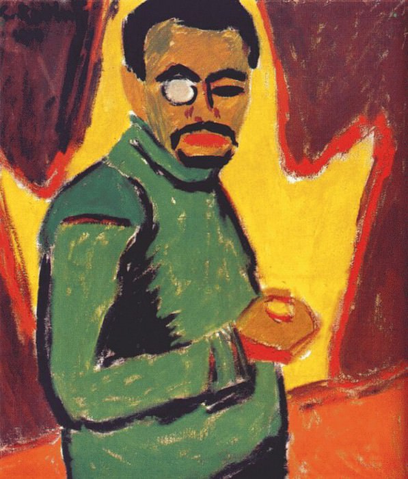 Self-Portrait with Monocle