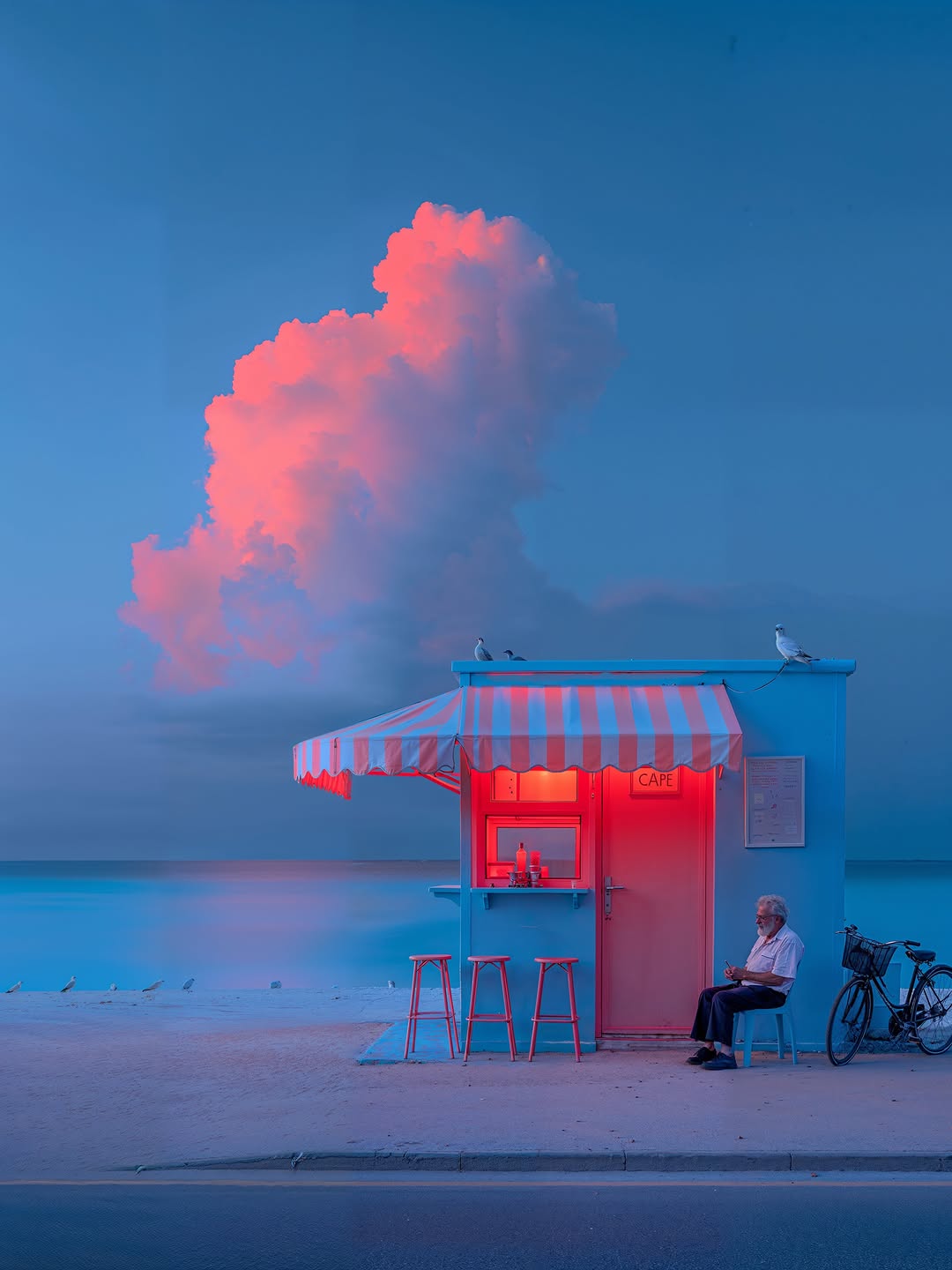 thierrylechanteur — pastel beach kiosk