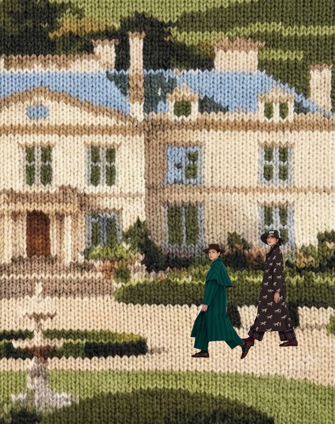 thetinybigsister — knitted houses